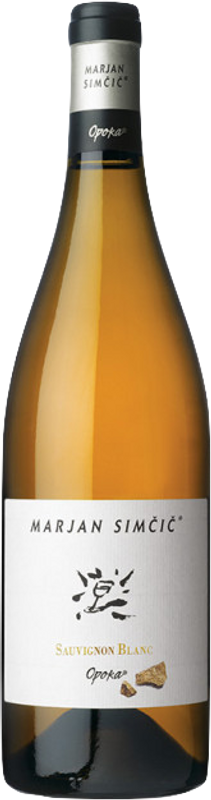 Bottiglia di Sauvignon Blanc Opoka di Marjan Simcic