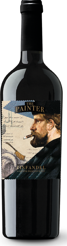 Bottle of The Painter Zinfandel Salento IGT from Montedidio