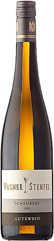 Bottle of Scheurebe trocken from Wagner-Stempel