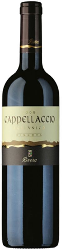 Flasche Cappellaccio Aglianico Castel del Monte DOC Riserva von Rivera