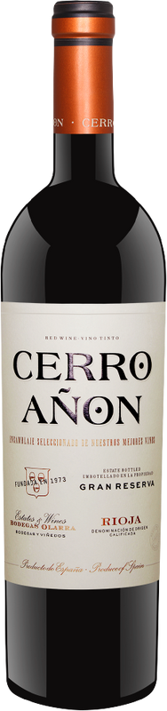 Bottle of Cerro Anon Gran Reserva from Bodegas Olarra