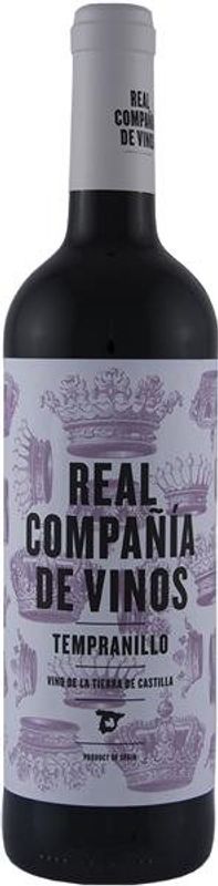 Flasche Real Compania Tempranillo VdT von Real Compañia de Vinos