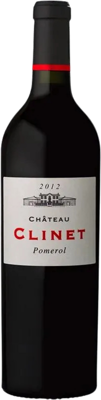 Bottiglia di Chateau Clinet Pomerol Bordeaux AOC di Château Clinet