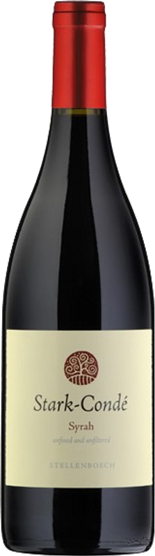 Bottle of Syrah from Stark-Condé