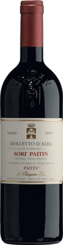 Bottle of Dolcetto d'Alba Sorì Paitin DOC from Pasquero Elia