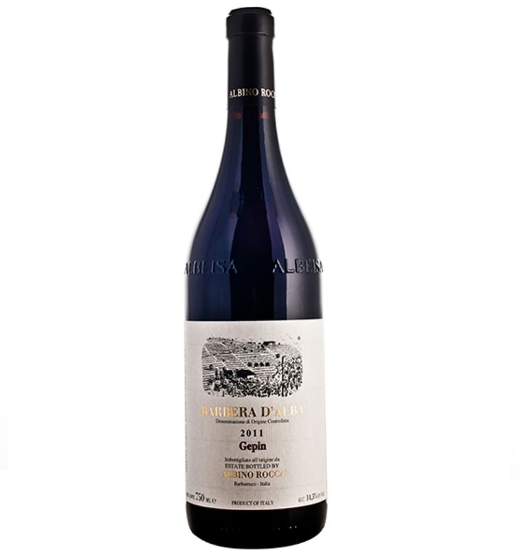 Bouteille de Barbera d'Alba DOC Gepin de Albino Rocca