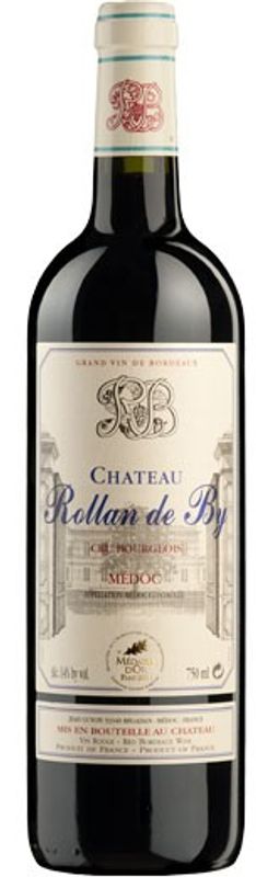 Bottle of Cru Bourgeois Medoc AOC from Domaines Rollan de By