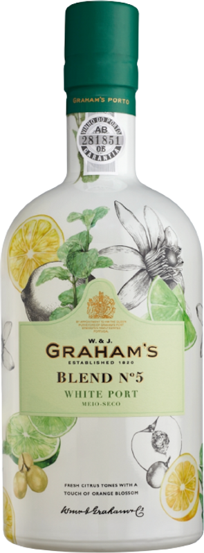 Flasche White Port Blend No.5 von Graham's