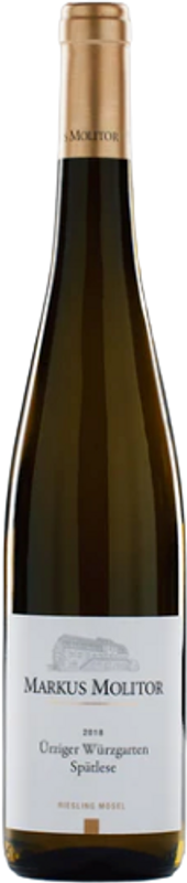 Bottiglia di Riesling süss Ürziger Würzgarten Auslese di Weingut Markus Molitor