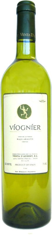 Bottiglia di Venta d'Aubert Viognier Vino de la Tierra di Bodega Venta d'Aubert