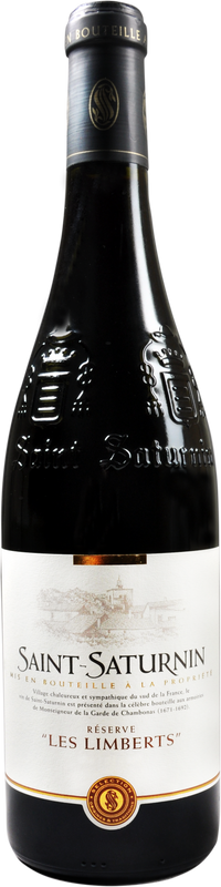 Bottle of Côteau du Languedoc Saint-Saturnin from Reserve Les Limberts
