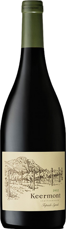 Bottle of Topside Syrah from Keermont