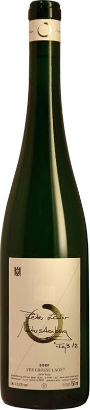 Bottle of Riesling trocken Fass 12 Unterstenberg QbA from Weingut Peter Lauer