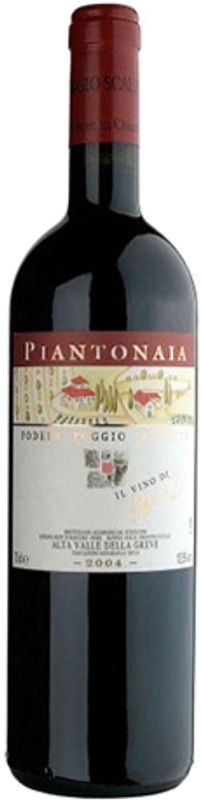 Bottle of Piantonaia from Podere Poggio Scalette