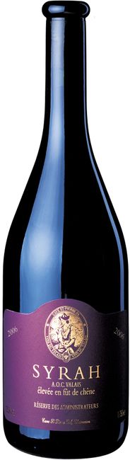 Image of Saint-Pierre Syrah du Valais AOC Reserve des Administrateurs - 50cl - Wallis, Schweiz bei Flaschenpost.ch