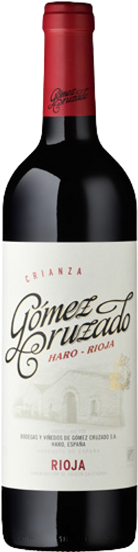 Flasche Rioja Crianza von Gómez Cruzado