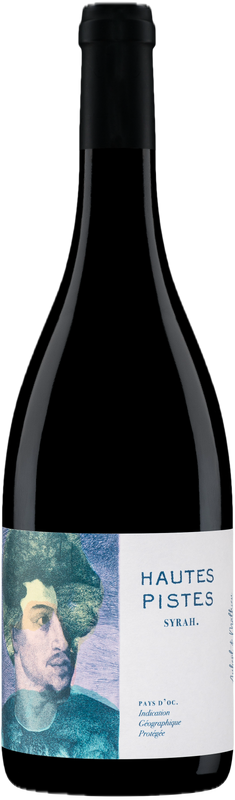 Bottiglia di Hautes Pistes Syrah di Aubert & Mathieu