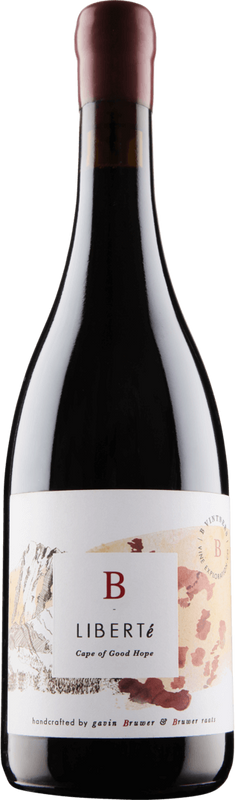 Bottle of Liberté Pinotage from B Vintners
