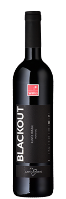 Image of Saint-Pierre BLACKOUT Cuvée rouge du Valais AOC - 75cl - Wallis, Schweiz bei Flaschenpost.ch