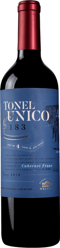 Bottle of Tonel Unico Cabernet Franc from Bodega Weinert