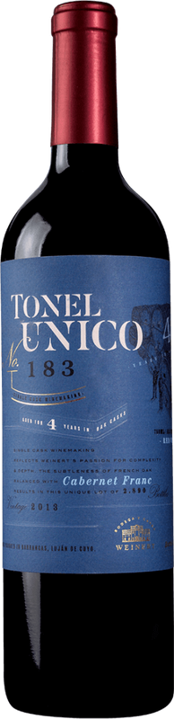 Bouteille de Tonel Unico Cabernet Franc de Bodega Weinert