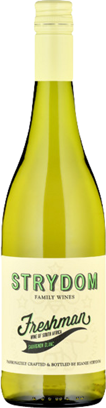 Bottle of Freshman Sauvignon Blanc from Strydom Wines