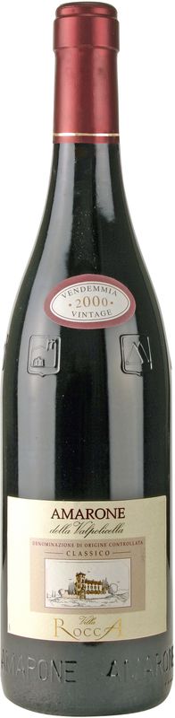 Bottle of Amarone Villa Rocca Valpolicella DOC M.O. from Casa Vinicola Giuseppe Campagnola