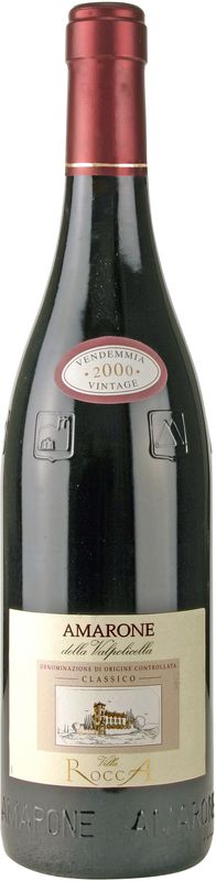 Bottiglia di Amarone Villa Rocca Valpolicella DOC M.O. di Casa Vinicola Giuseppe Campagnola