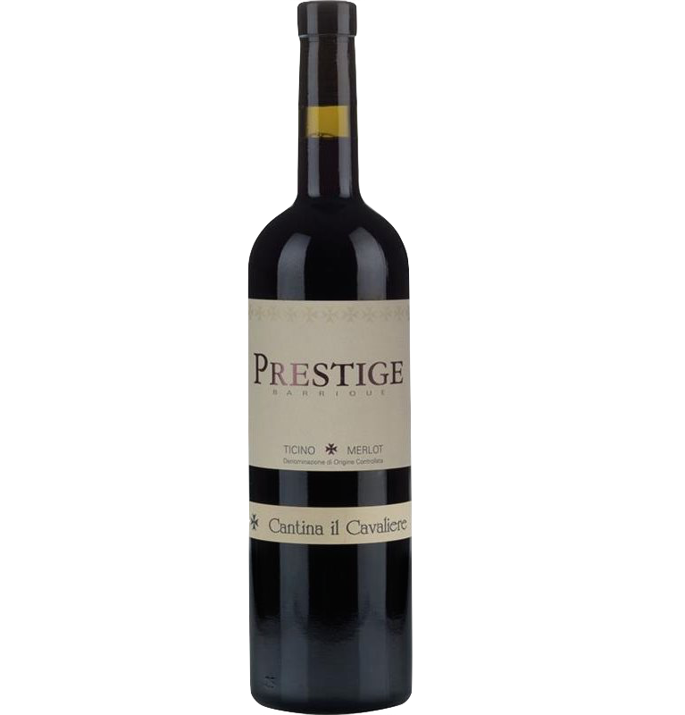 Bottle of Prestige Merlot Ticino DOC from Cantina il Cavaliere