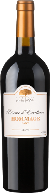 Flasche Hommage Réserve d'Excellence Vin de Pays d'Oc IGP von Domaine de la Jasse