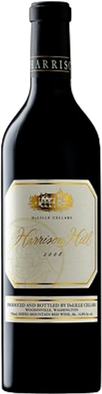 Bottle of Harrison Hill Snipes Mountain from DeLille Cellars