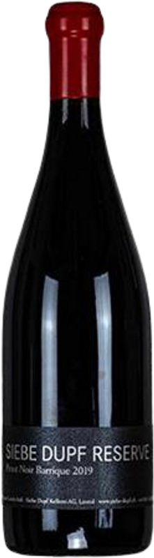 Bottiglia di Siebe Dupf Barrique Pinot Noir RESERVE di Siebe Dupf Kellerei