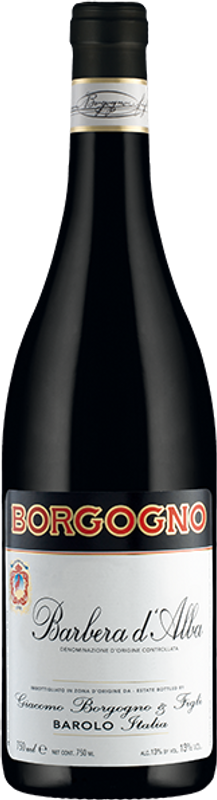 Bottle of Barbera d'Alba from Cantina Borgogno