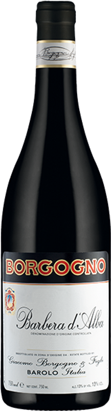 Bouteille de Barbera d'Alba de Cantina Borgogno