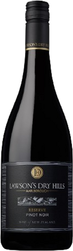 Bottle of Reserve Pinot Noir from Lawson´s Dry Hills