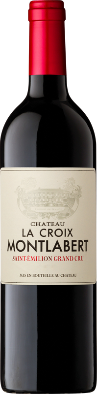 Bouteille de La Croix Montlabert Saint-Emilion AOC Grand Cru de Château Montlabert