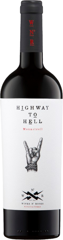 Bottiglia di Highway to Hell di Wines N'Roses Viticultores