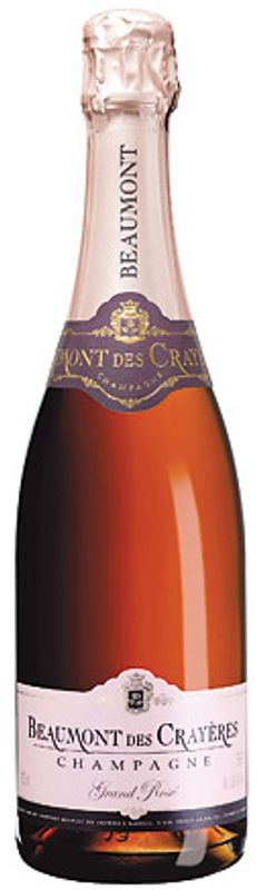 Bottiglia di Champagne AOC Grande Rose di Beaumont des Crayéres