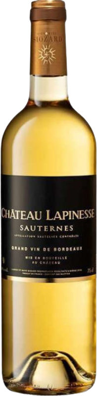 Bouteille de Sauternes Chateau Lapinesse AOC Sauternes de David & Laurent Siozard