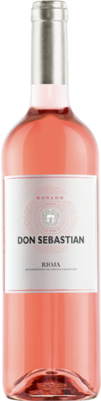 Bottiglia di Rioja DOC Rosado di Don Sebastian