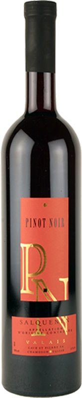 Bouteille de Pinot Noir de Salquenen Valais AOC de Saint-Pierre