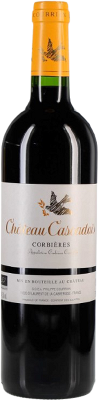 Bottiglia di Château Cascadais Bio di Philippe Courrian