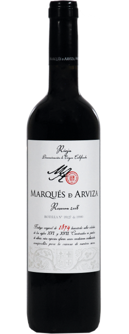 Image of Marqués de Arviza Marques De Arviza D.O.Ca Reserva - 75cl - Oberer Ebro, Spanien bei Flaschenpost.ch