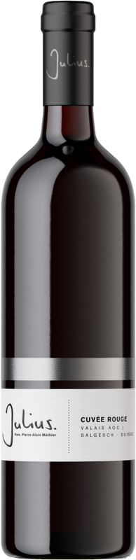 Bottle of Cuvee Rouge du Valais AOC from Vins&Vignobles Julius SA