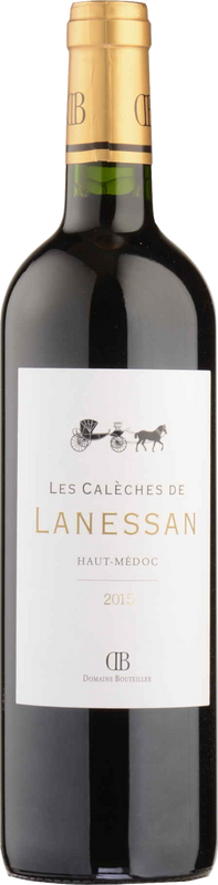 Bottiglia di Caleches De Lanessan 2eme Vin Haut-Médoc di Château Lanessan