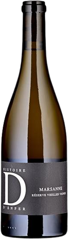 Bottle of Marsanne Blanche Réserve Vieilles Vignes AOC from Histoire d'Enfer