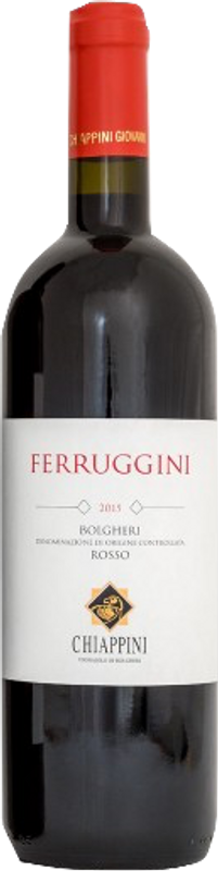 Bottiglia di FERRUGGINI DOC Bolgheri rosso di Chiappini