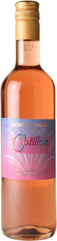 Flasche Cotillon Rose de Pinot Noir Romand VdP von Cave de Jolimont