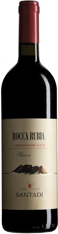 Bottiglia di Rocca Rubia Carignano del Sulcis Riserva DOC di Cantina di Santadi