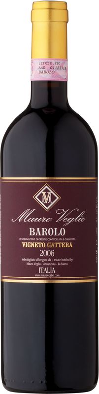 Flasche Barolo Gattera von Mauro Veglio